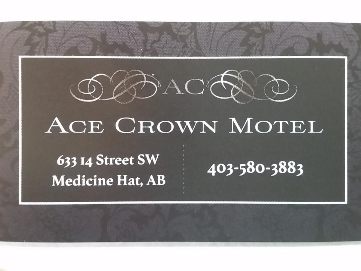 Ace Crown Motel Medicine Hat Exteriör bild